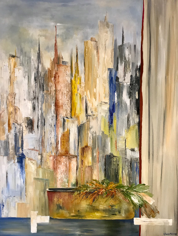 The City That Never Sleeps 36x48 in
